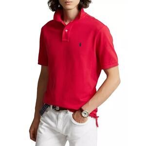 Polo by Ralph Lauren Red Short Sleeve Classic Fit Polo Sz Small